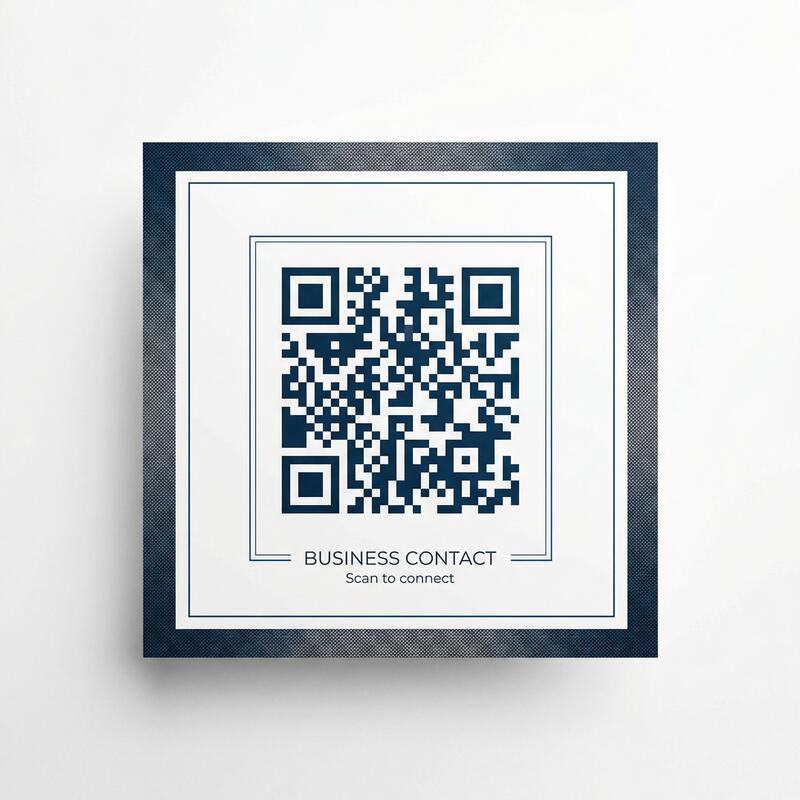 字母圈商务二维码